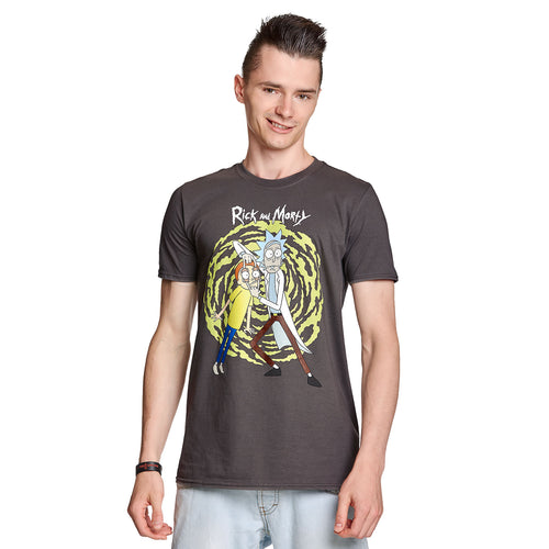 Product image Rick and Morty - Spiral T-Shirt grey