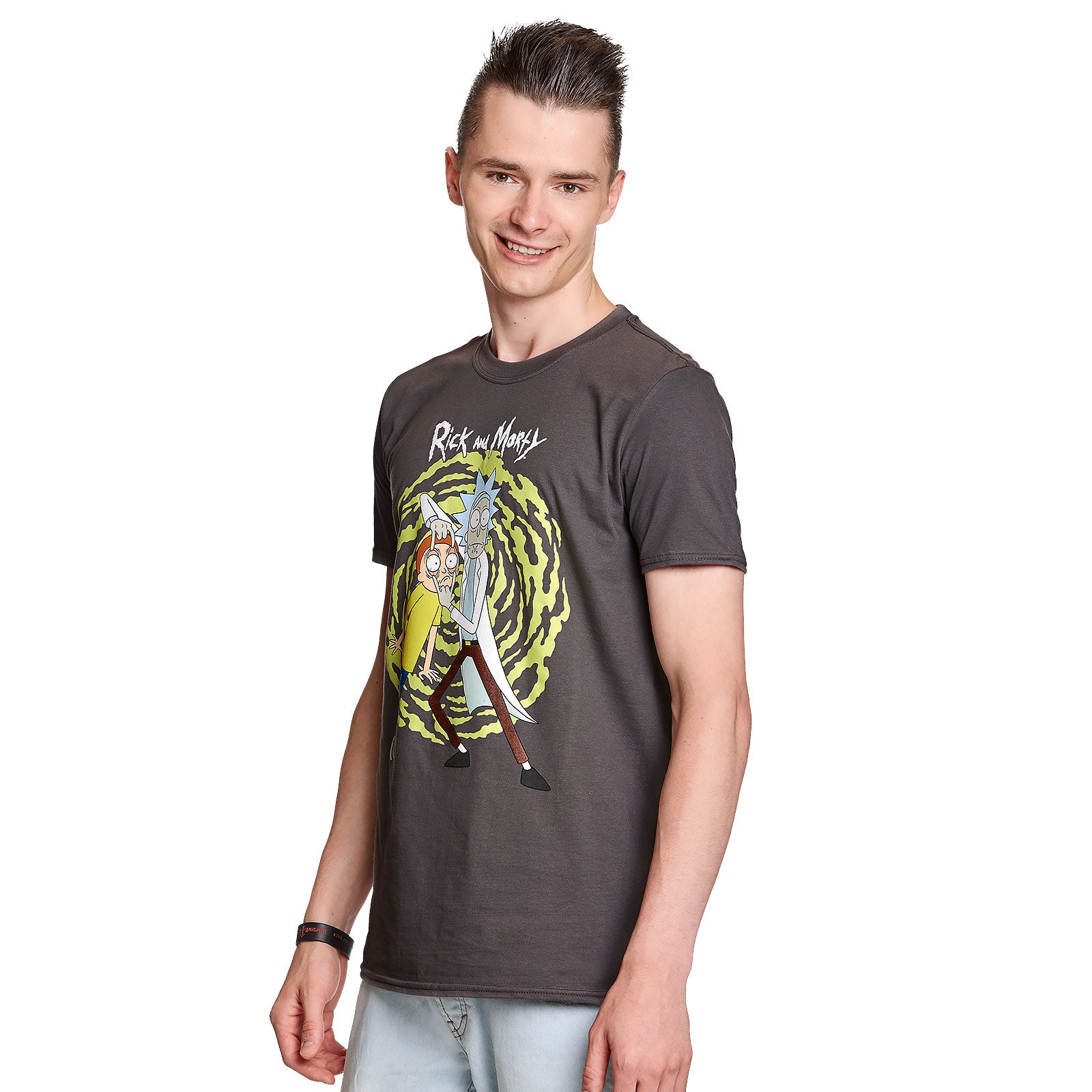 Product image Rick and Morty - Spiral T-Shirt grey
