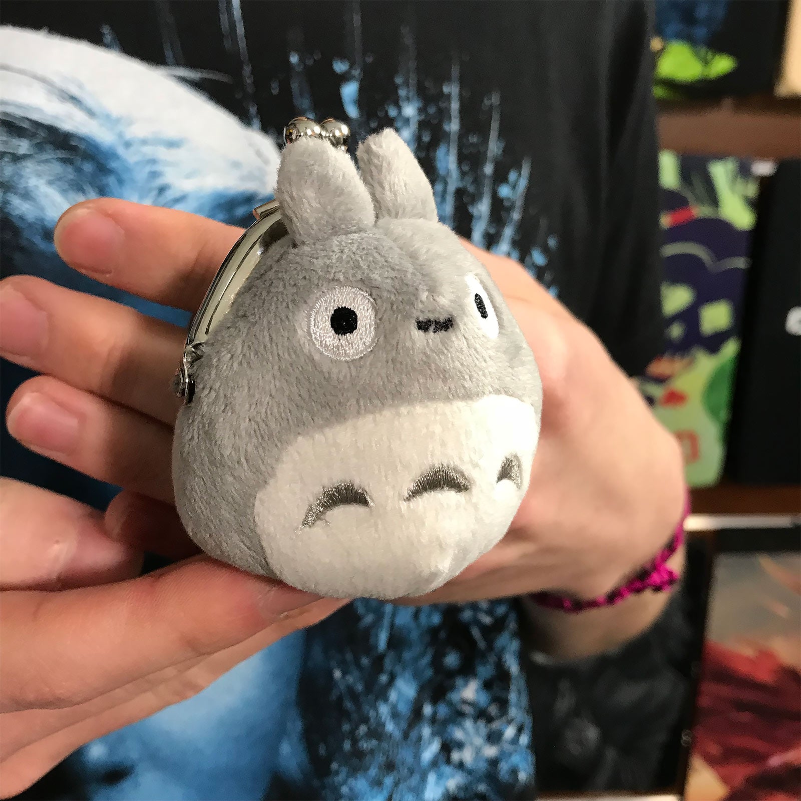 Product image Totoro - Plush Coin Purse Grey