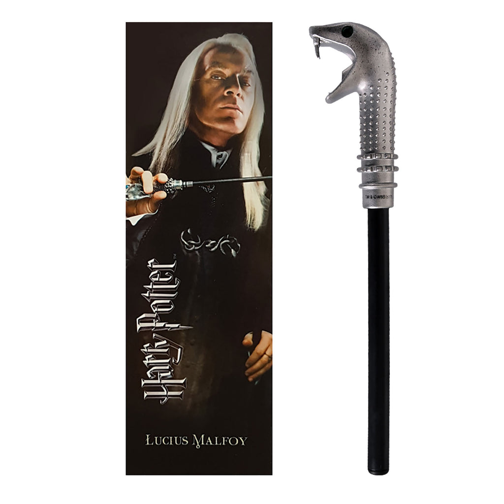 Product image Lucius Malfoy Wand Pen & Bookmark - Harry Potter