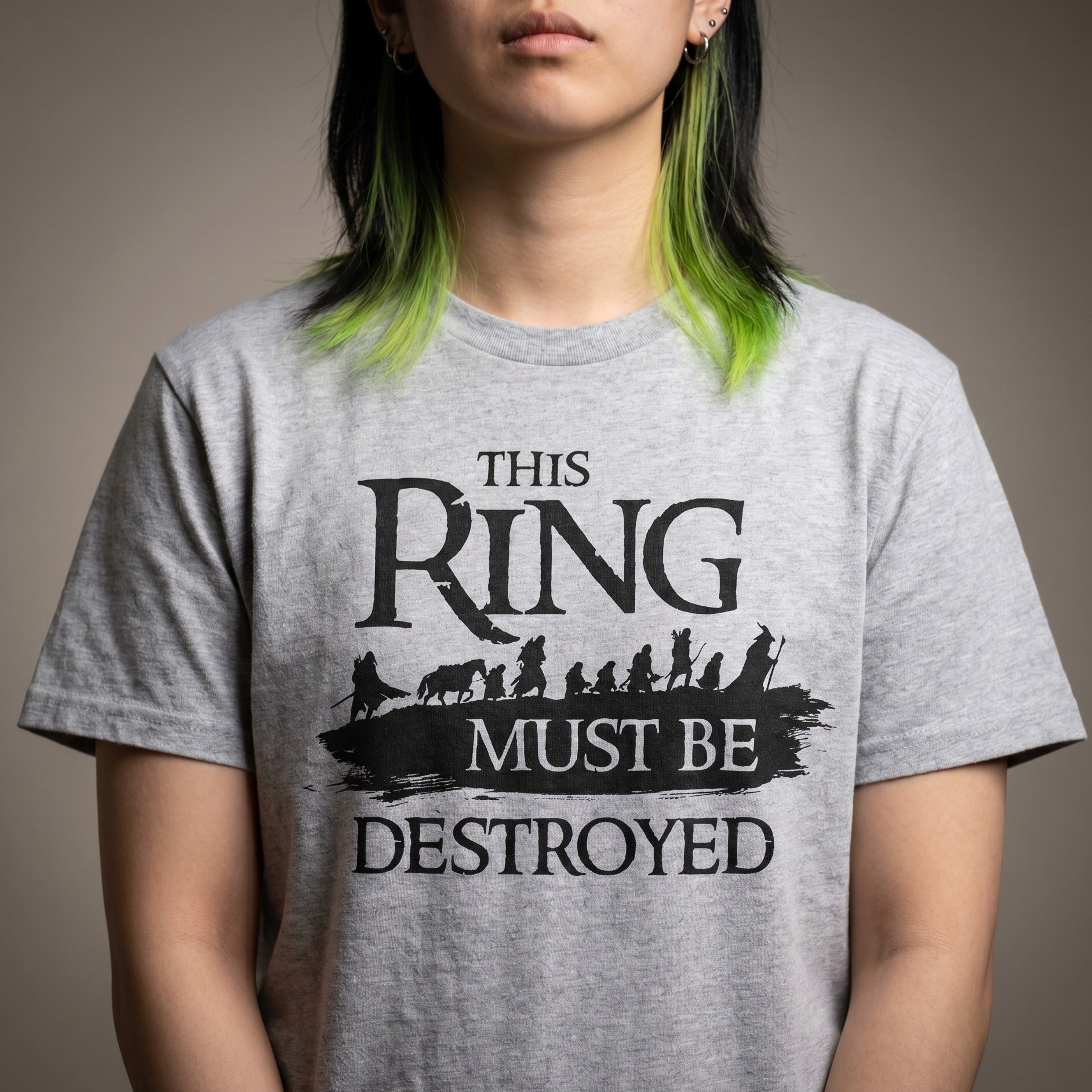 Product image The Lord of the Rings - Fellowship T-Shirt grey