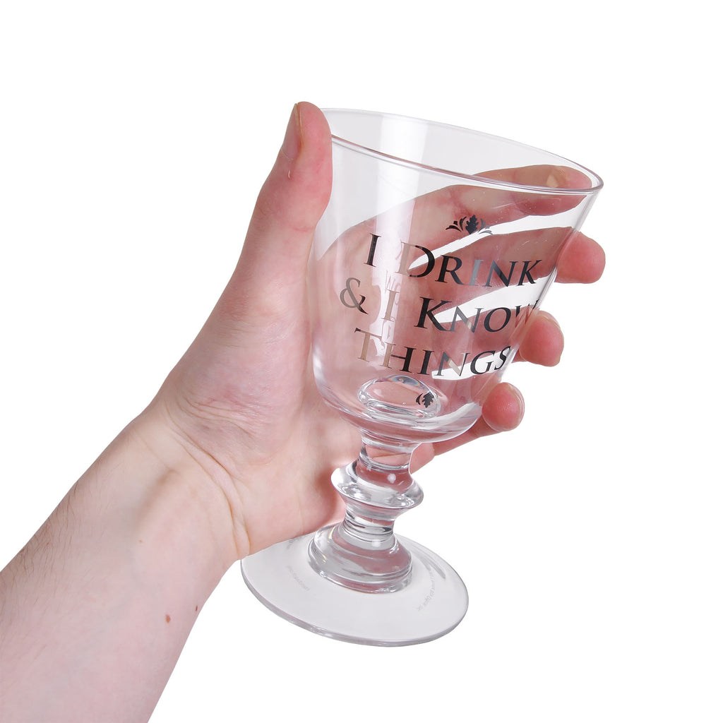 Product image Game of Thrones - Drink and Know wine glass
