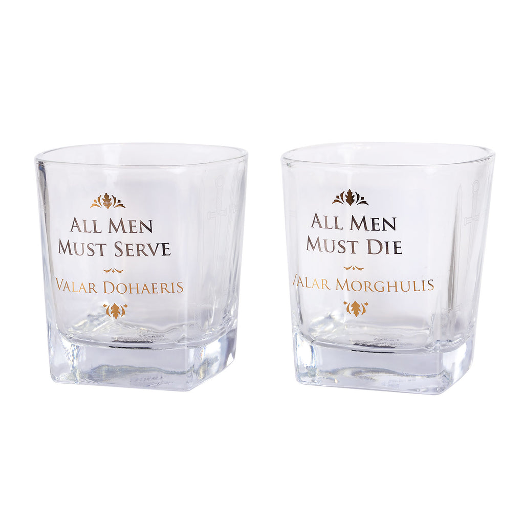 Product image Game of Thrones - Serve & Die Glass Set