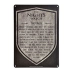 Product image Game of Thrones - Night's Watch Oath Shield