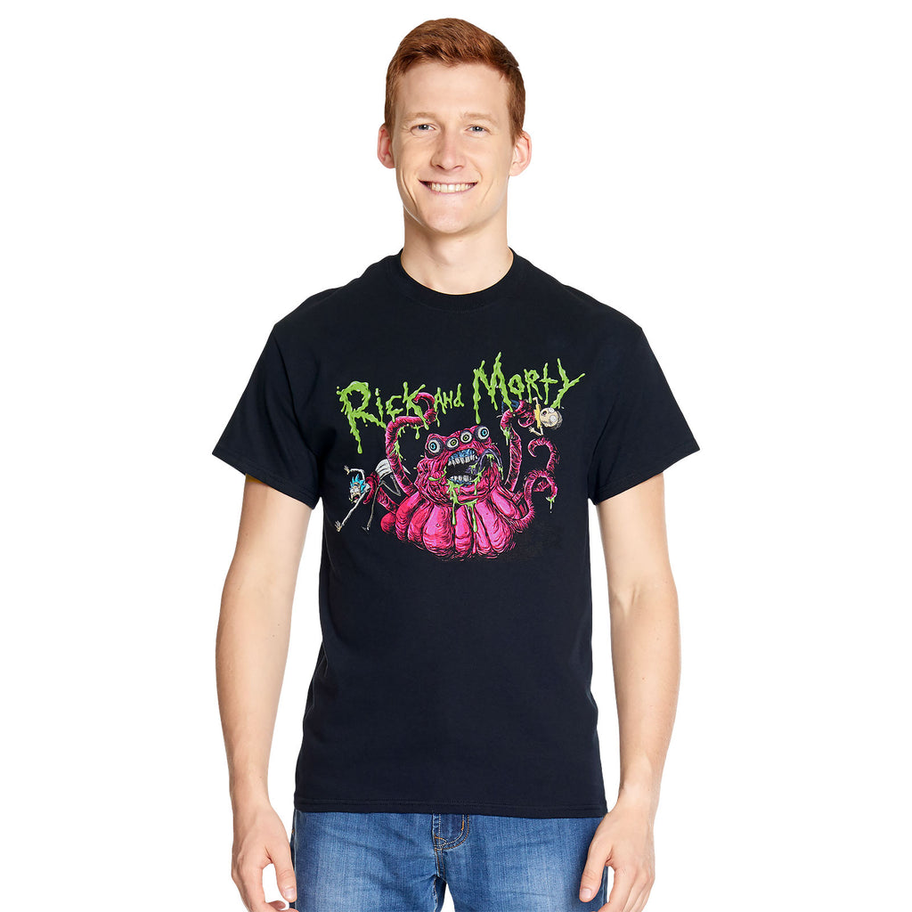 Product image Rick and Morty - Monster Slime T-Shirt black