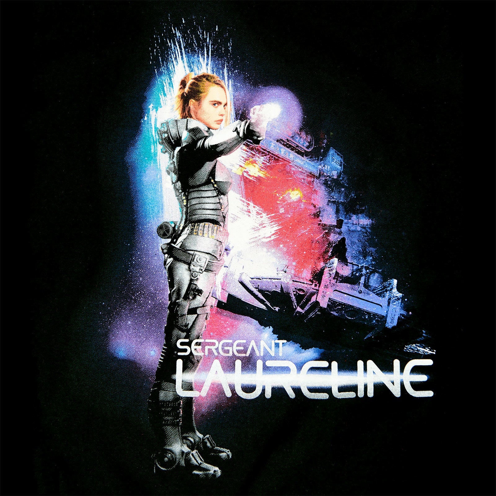 Product image Valerian - Sergeant Laureline T-Shirt Black