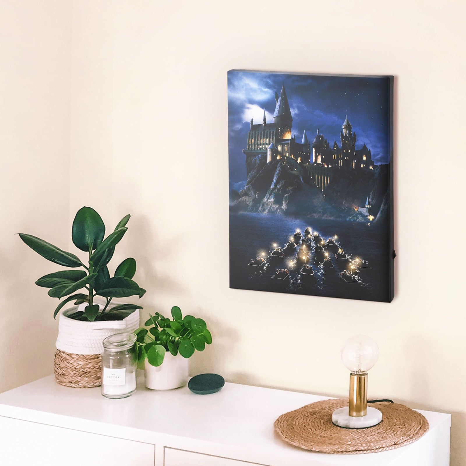 Product image Harry Potter - Hogwarts wall art with light