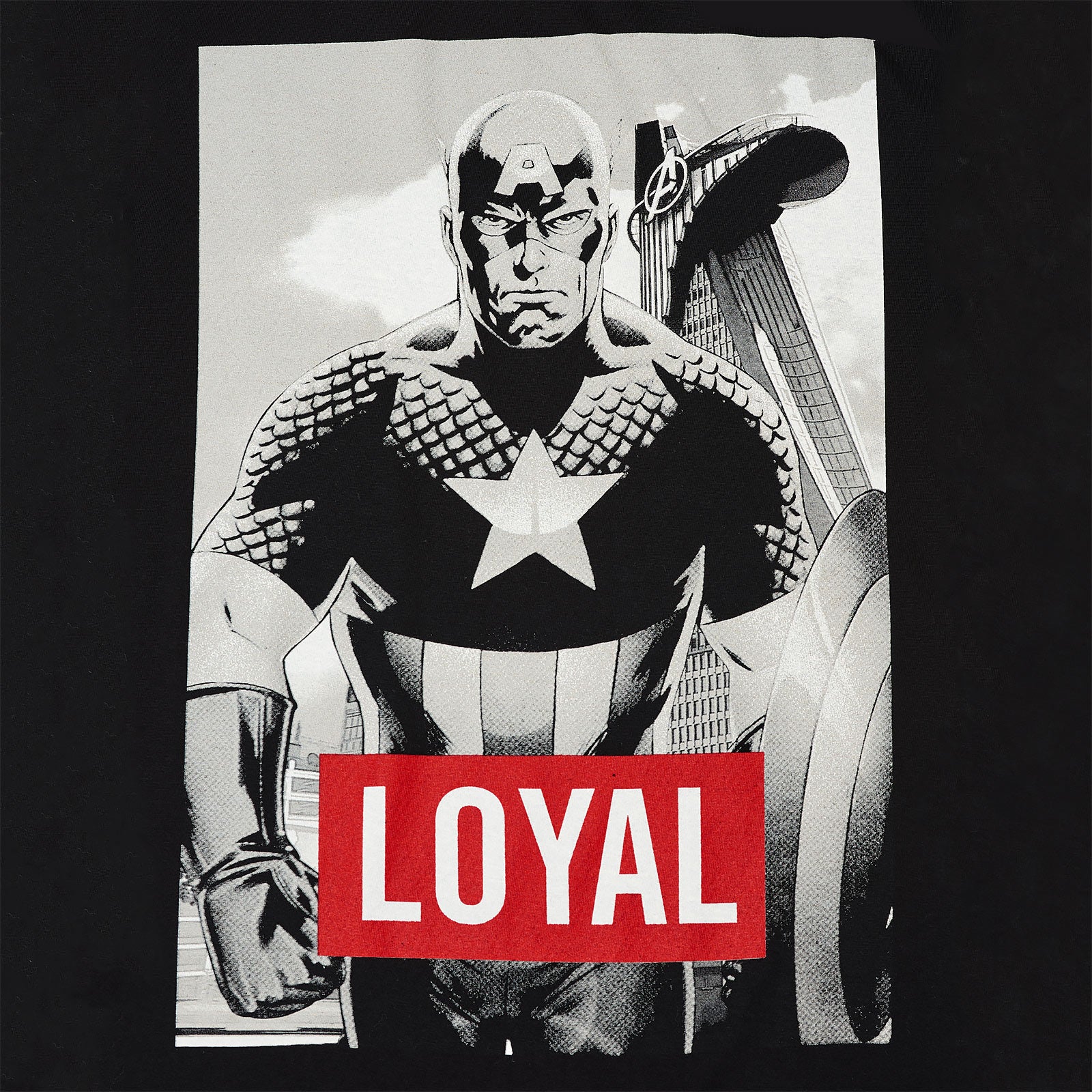 Product image Avengers - Captain America Loyal T-Shirt black