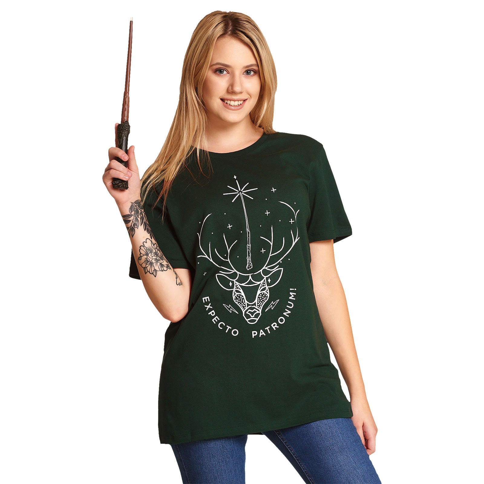 Product image Harry Potter - Expecto Patronum T-Shirt green