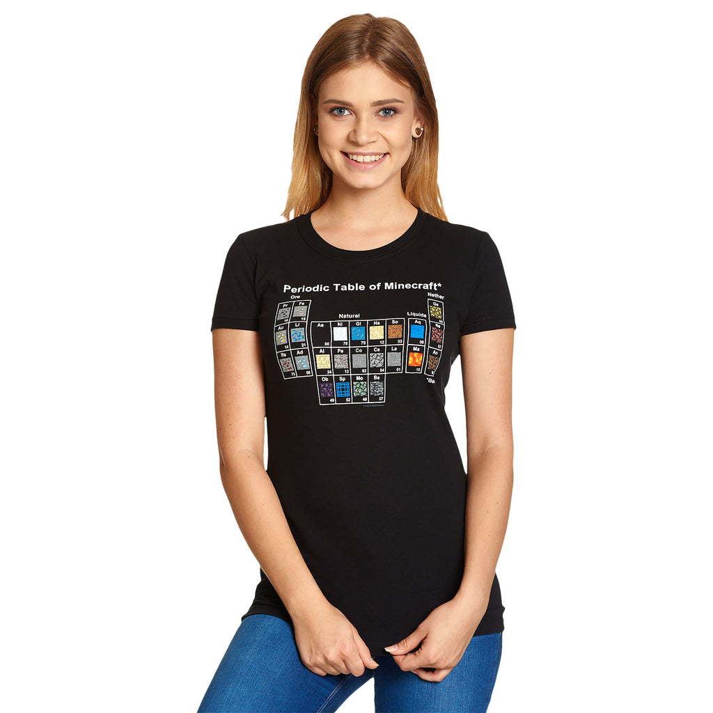 Product image Minecraft - Periodic Table T-Shirt Women