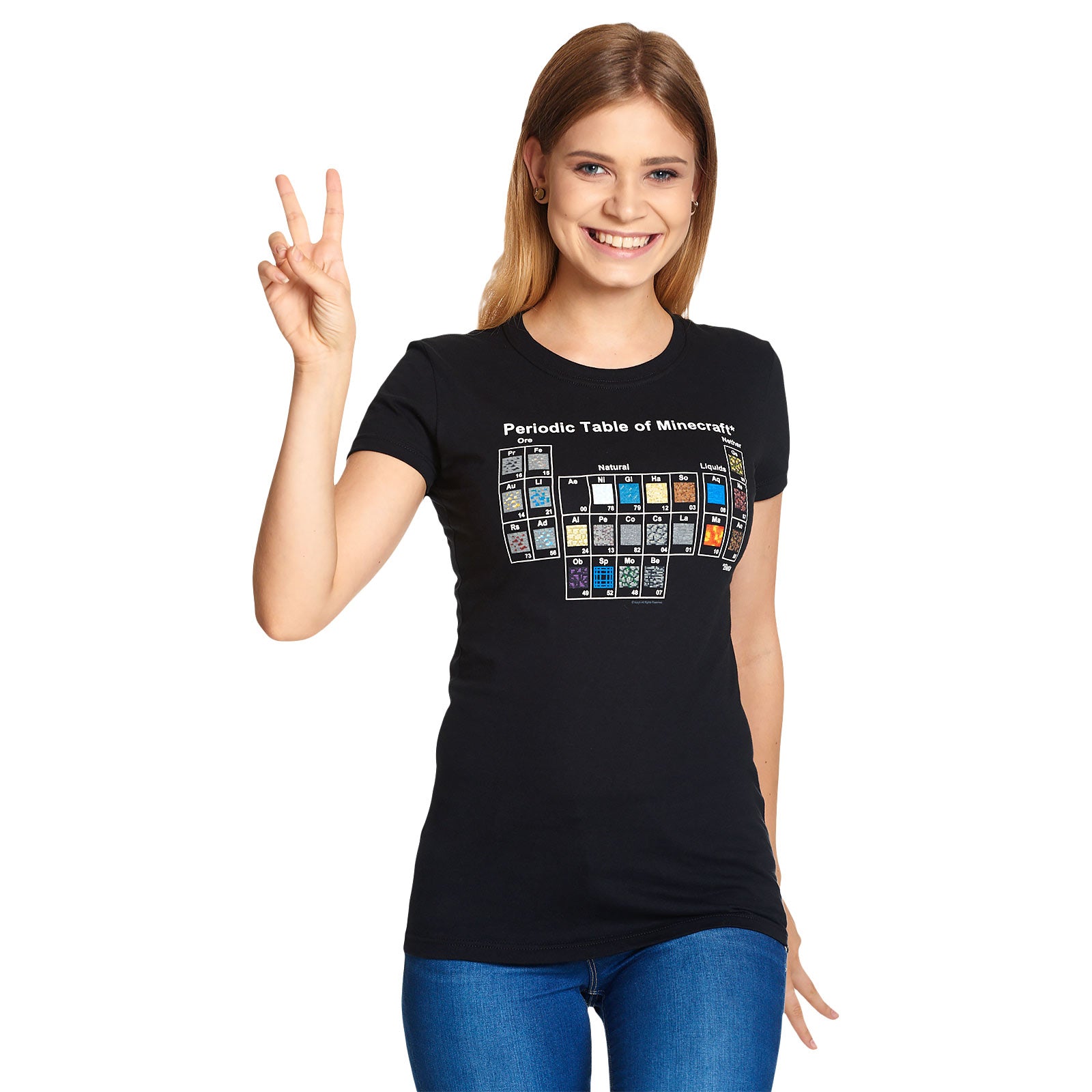 Product image Minecraft - Periodic Table T-Shirt Women