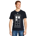 Product image Doctor Who - Tardis Outline T-Shirt blue