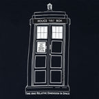 Product image Doctor Who - Tardis Outline T-Shirt blue