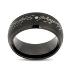 Product image The Lord of the Rings - Ruling Ring Tungsten with Diamond