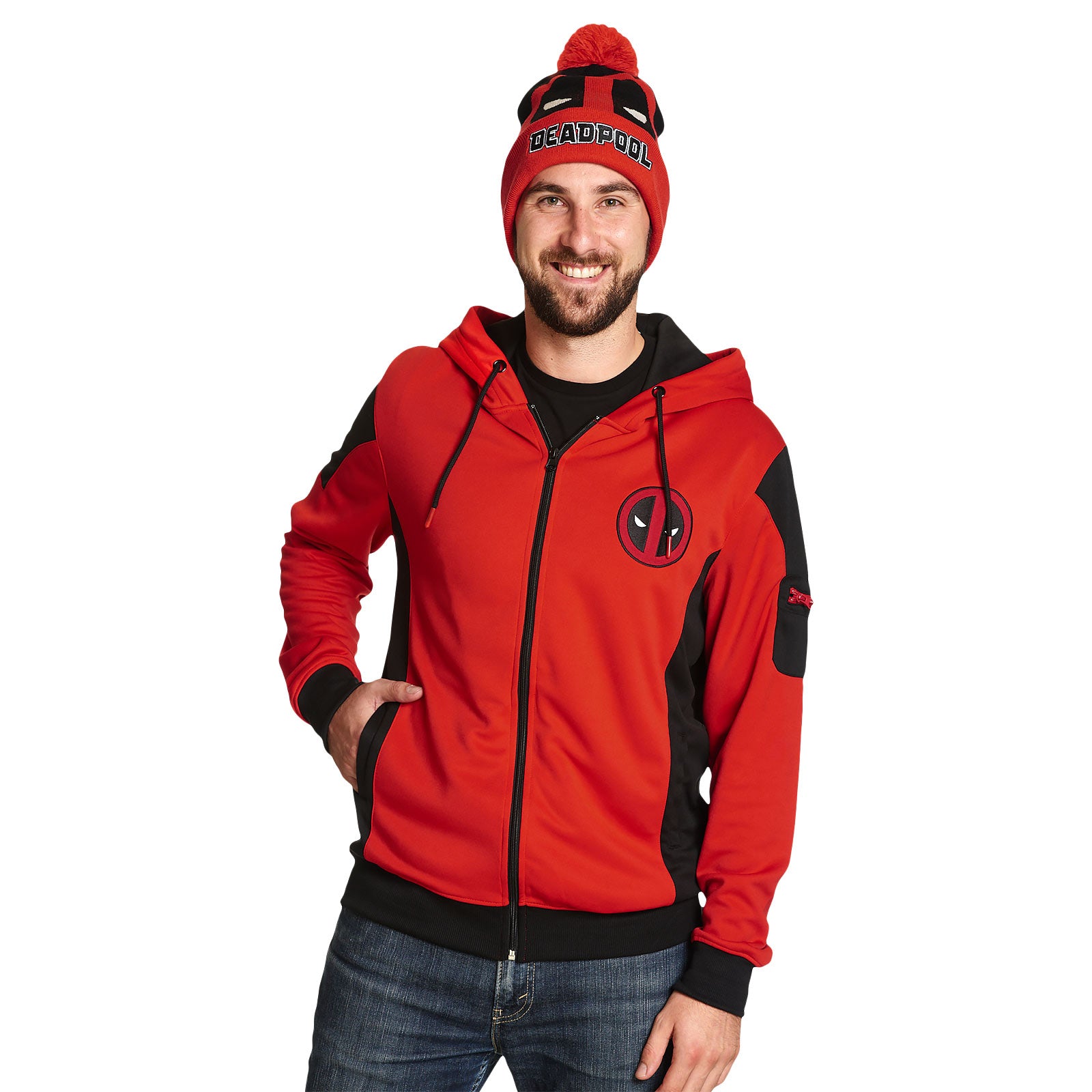 Product image Deadpool - Logo Hoodie Red