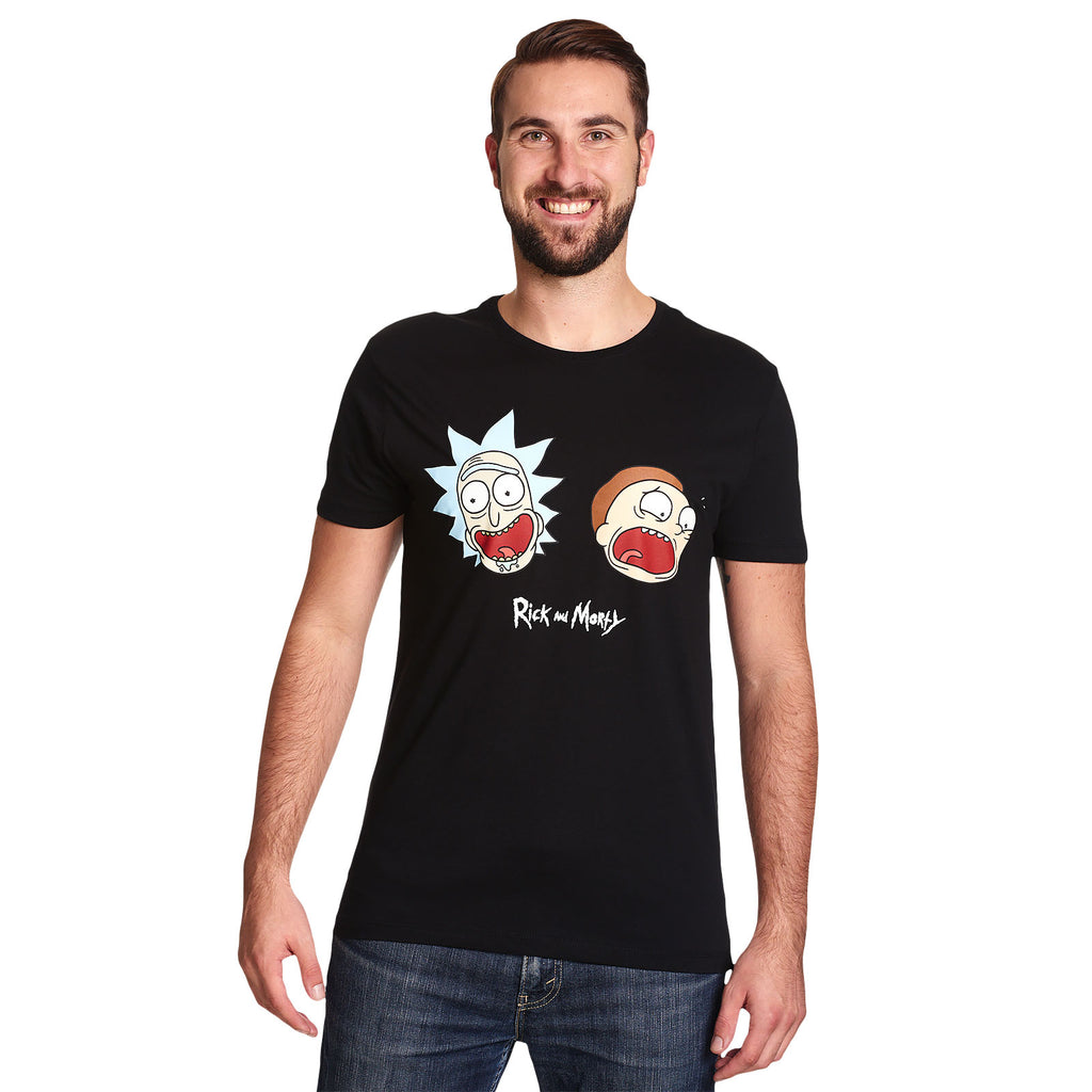 Product image Rick and Morty - Crazy Faces Glow in the Dark T-Shirt
