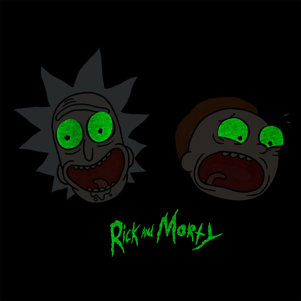 Product image Rick and Morty - Crazy Faces Glow in the Dark T-Shirt