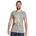 Product image Rick and Morty - Morty Eye Edit Distressed T-Shirt grey