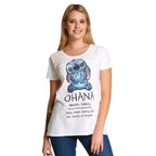 Product image Lilo & Stitch - Ohana Means Family Women's T-Shirt White