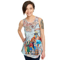 Product image One Piece - East Blue Map Tank Top Loose Fit