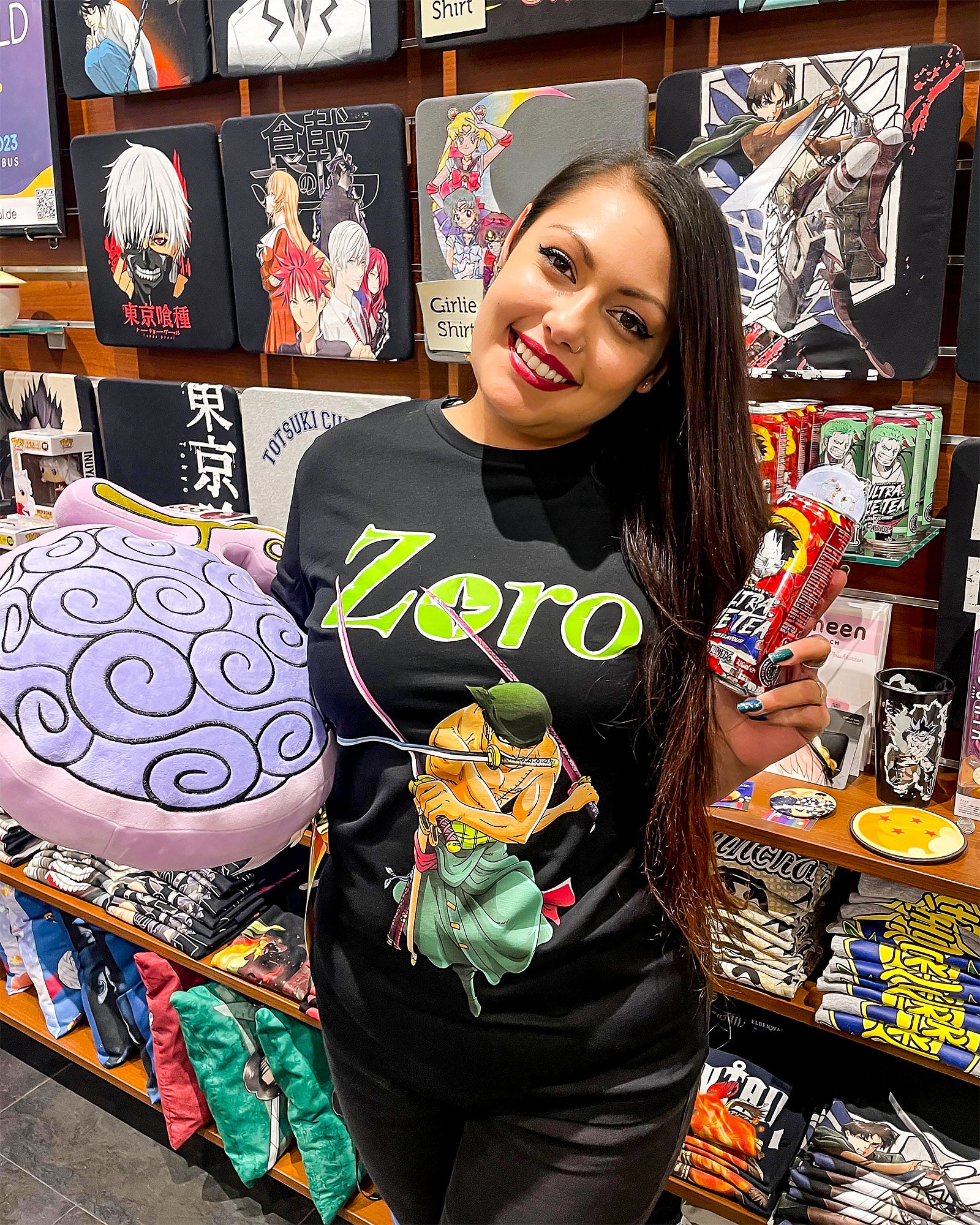 Product image One Piece - Zoro T-Shirt Black