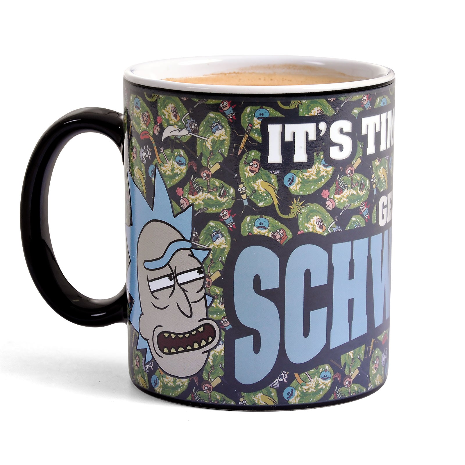 Product image Rick and Morty - Get Schwifty thermo effect mug