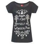 Product image Alice in Wonderland - Wonderland Women's Loose Fit T-Shirt Grey