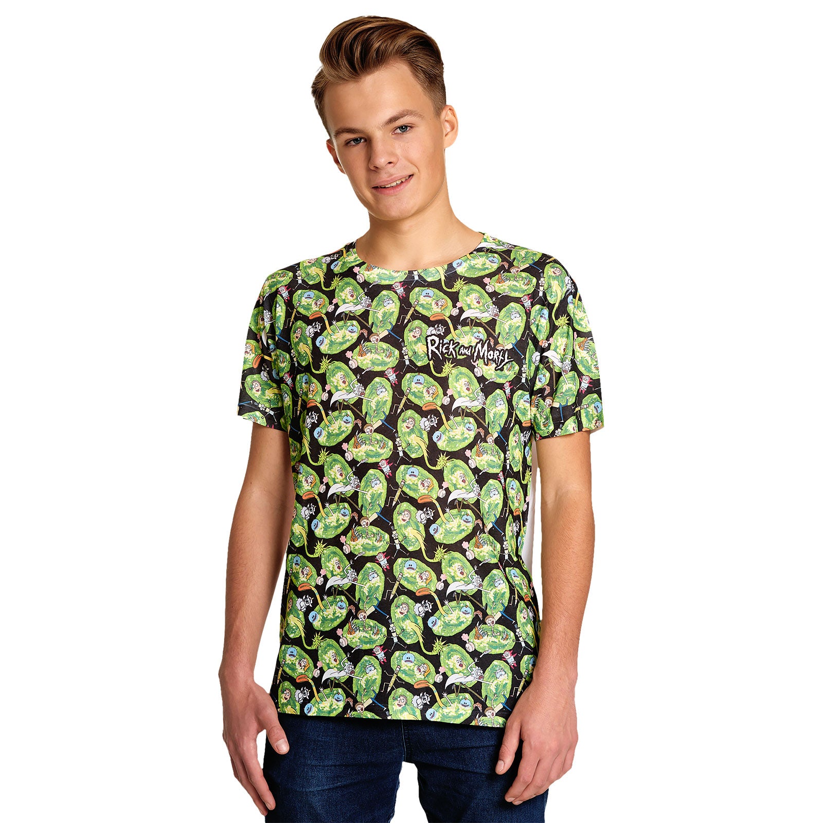 Product image Rick and Morty - Portal Invasion T-Shirt