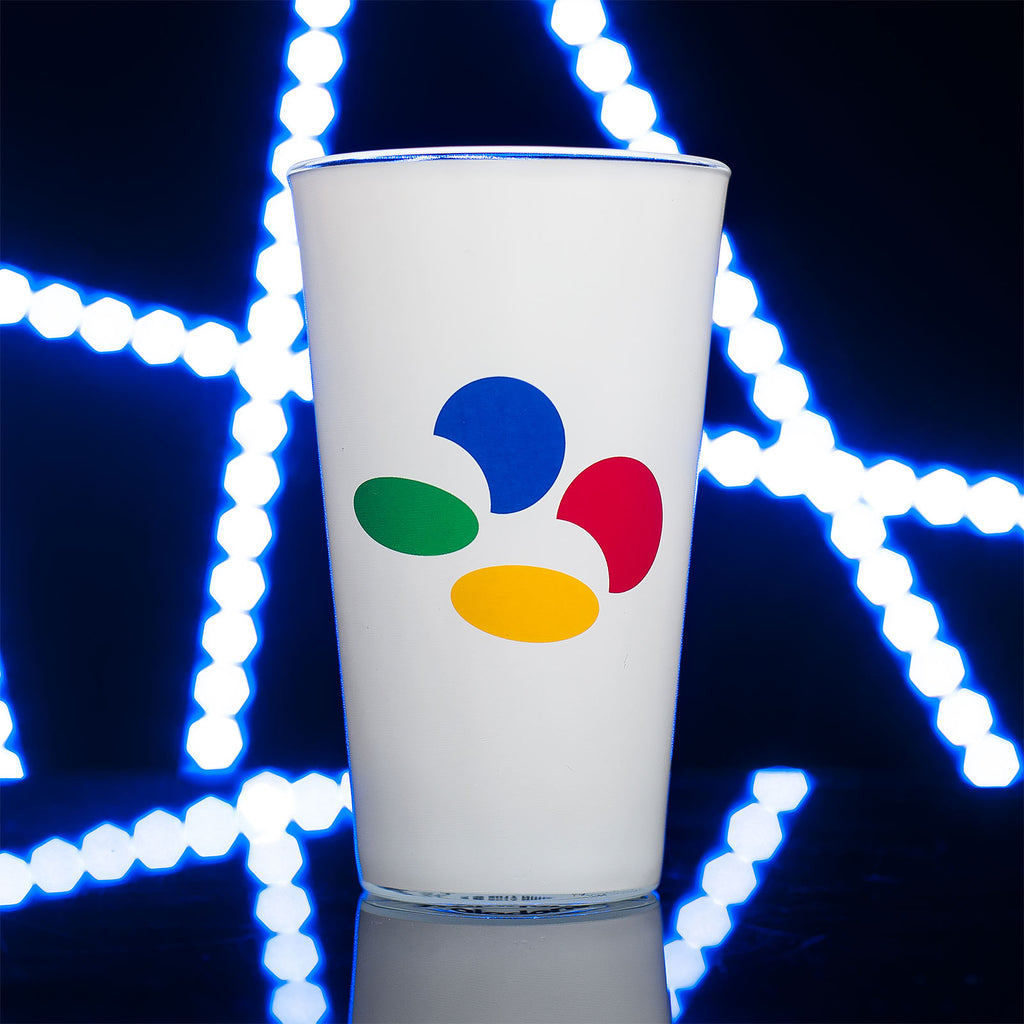 Product image Nintendo - SNES Logo Glass