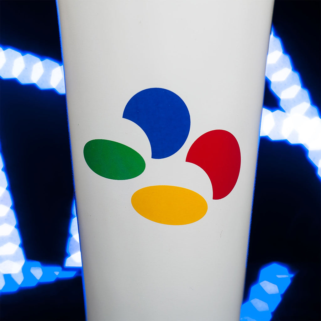 Product image Nintendo - SNES Logo Glass