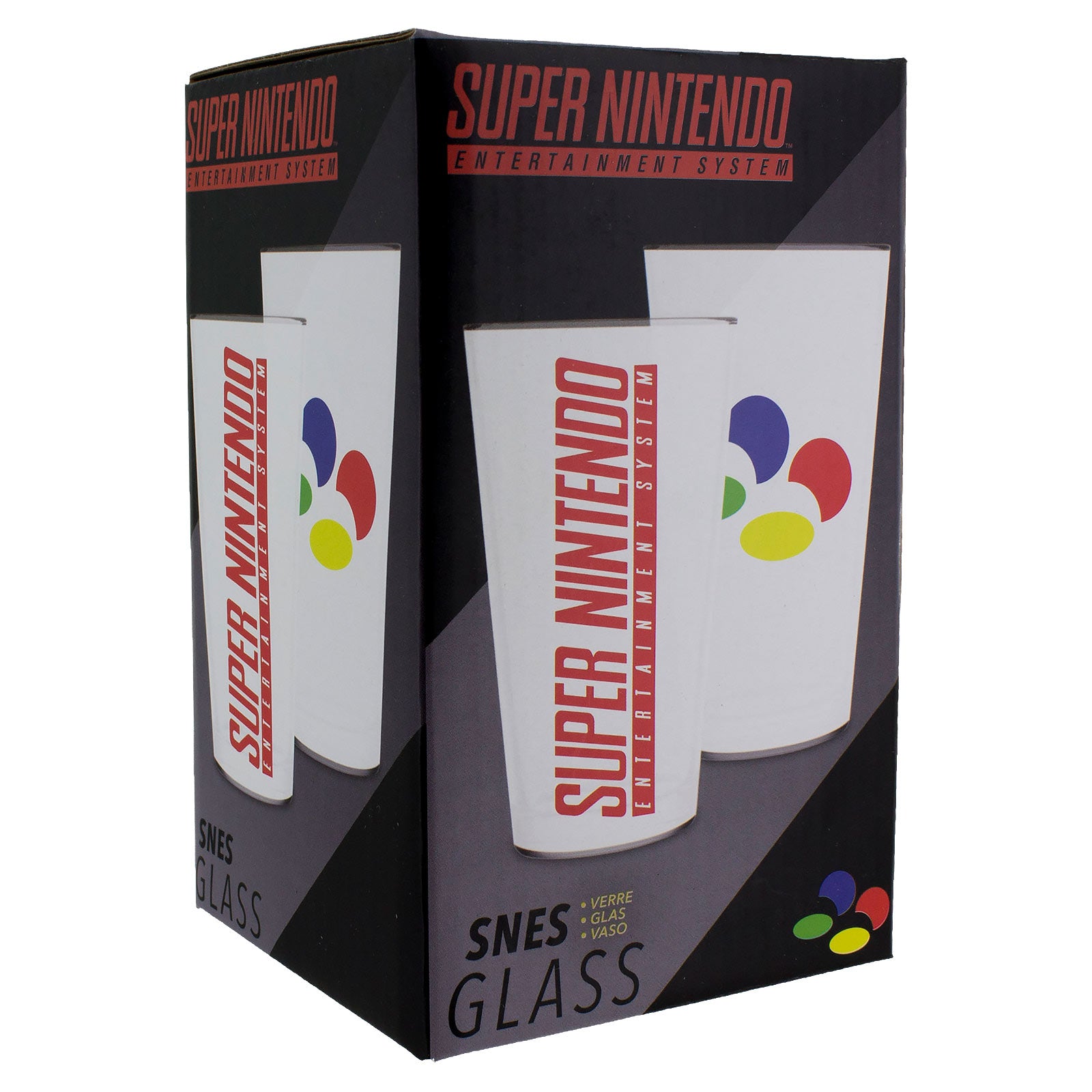 Product image Nintendo - SNES Logo Glass