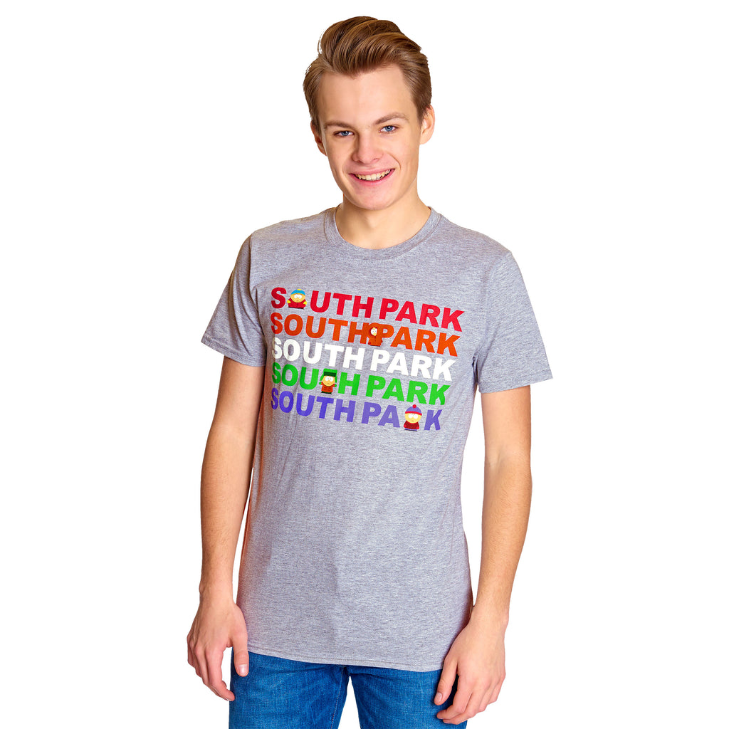 Product image South Park - Group Logo T-Shirt Grey