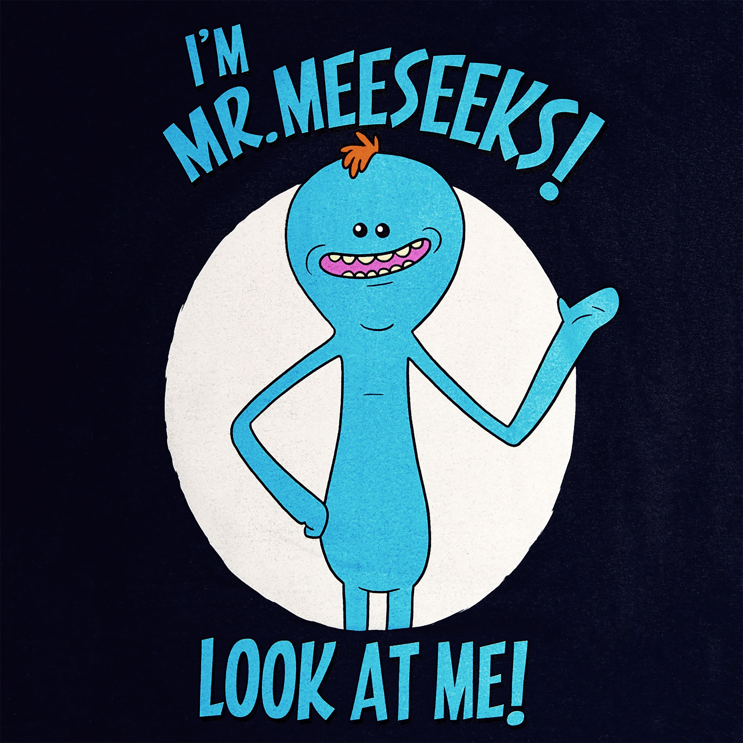 Product image Rick and Morty - Mr. Meeseeks T-Shirt blue