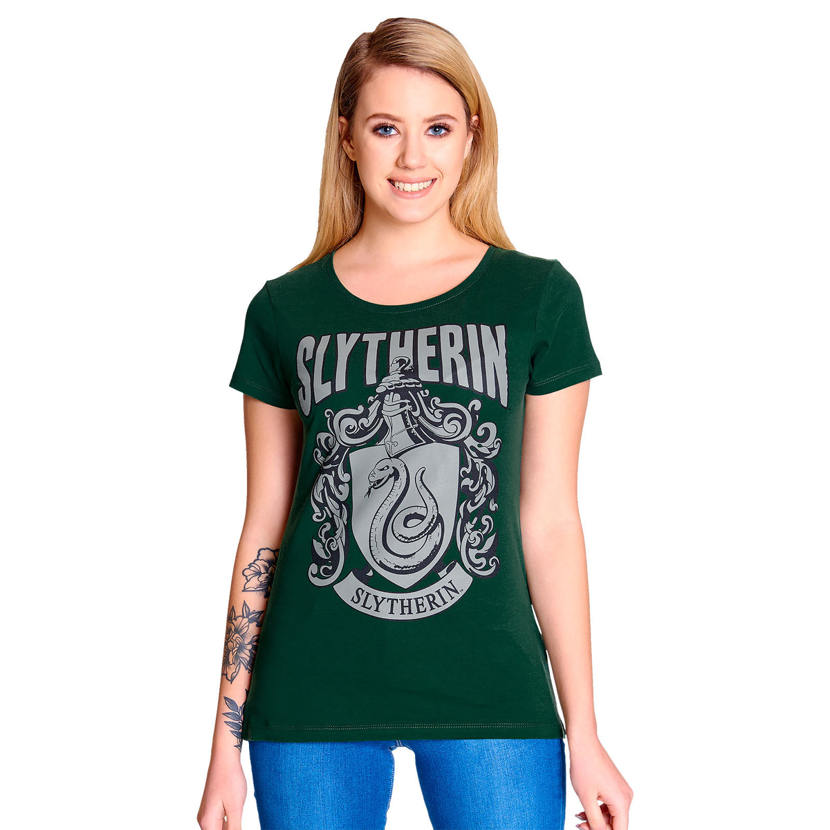 Product image Harry Potter - Slytherin Crest Women's T-Shirt Green