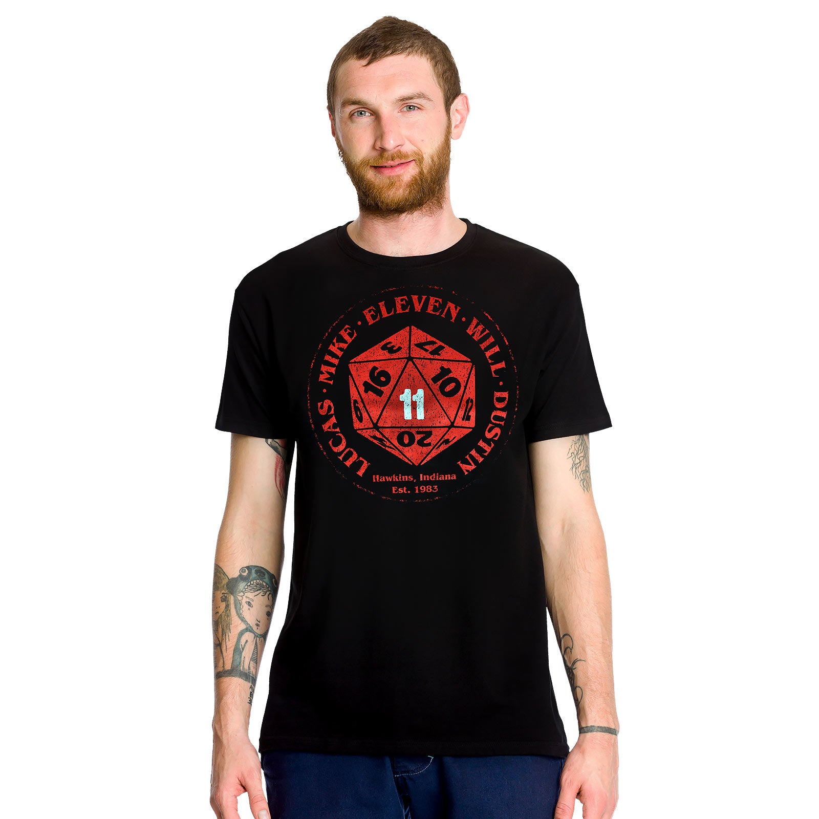 Product image Eleven Dice T-Shirt for Stranger Things Fans