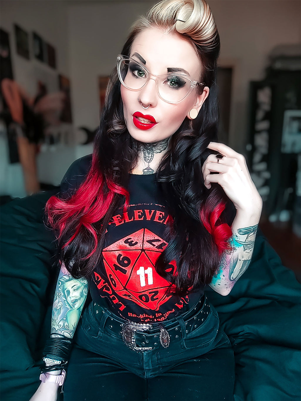 Product image Eleven Dice T-Shirt for Stranger Things Fans