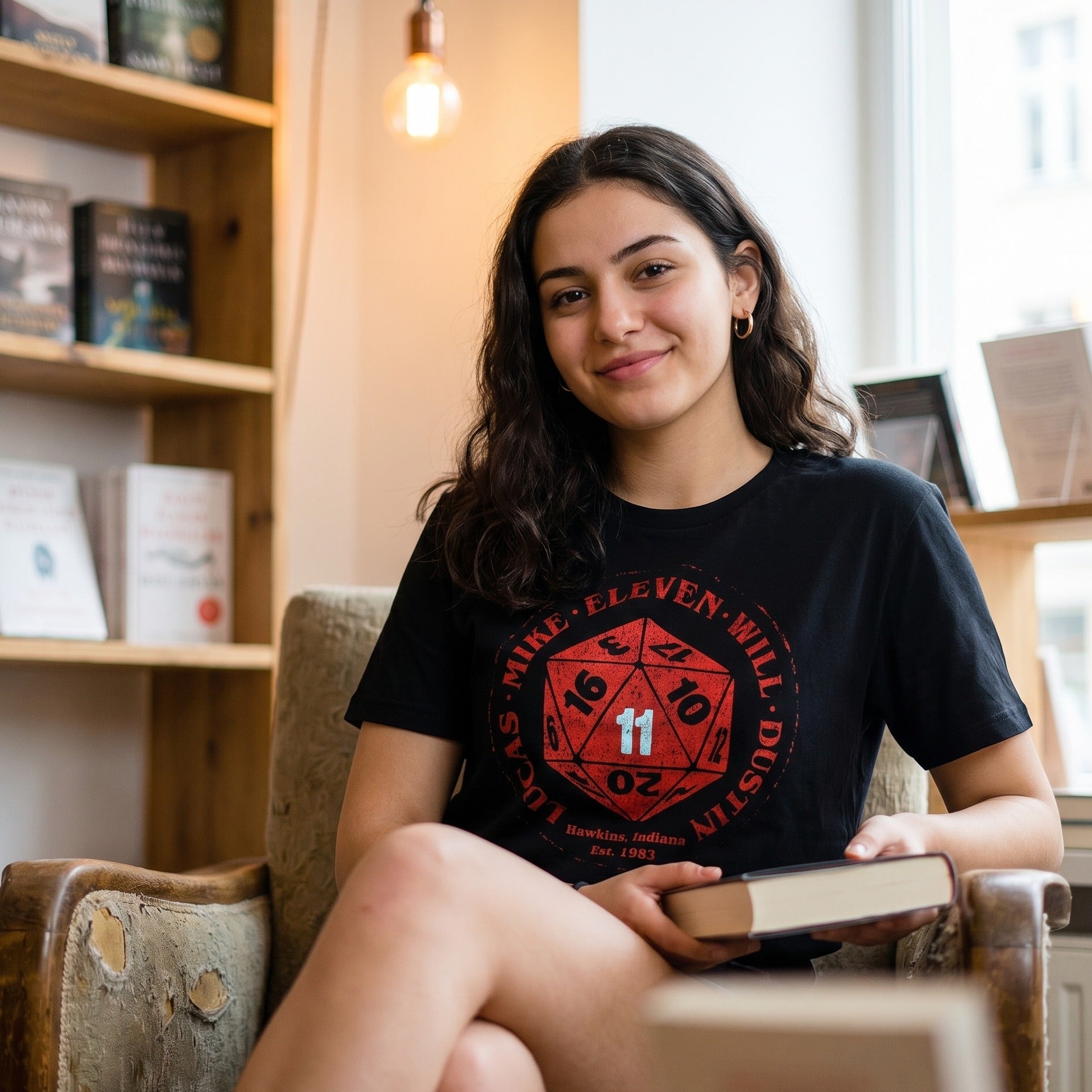 Product image Eleven Dice T-Shirt for Stranger Things Fans