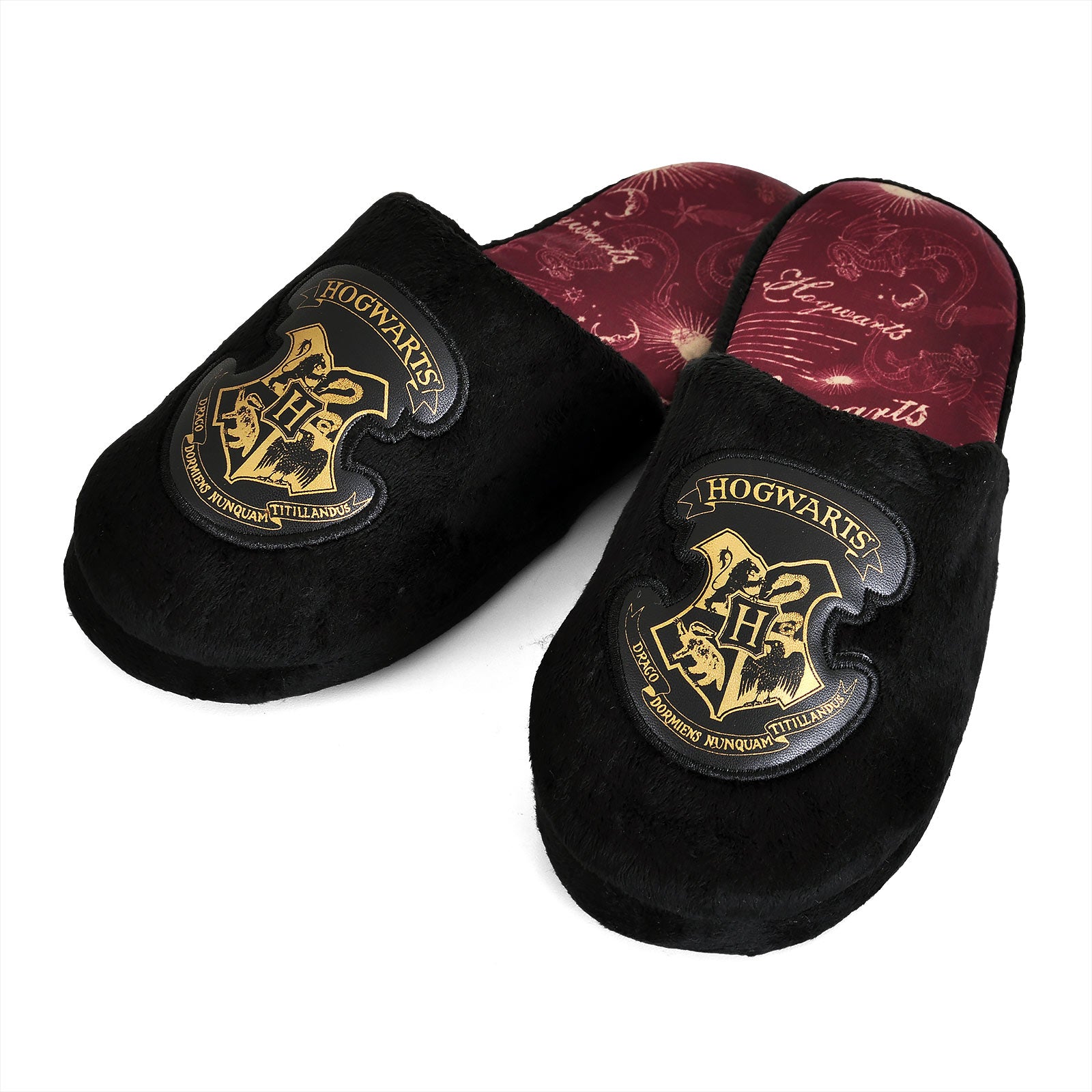 Product image Harry Potter - Hogwarts Crest Plush Slippers black