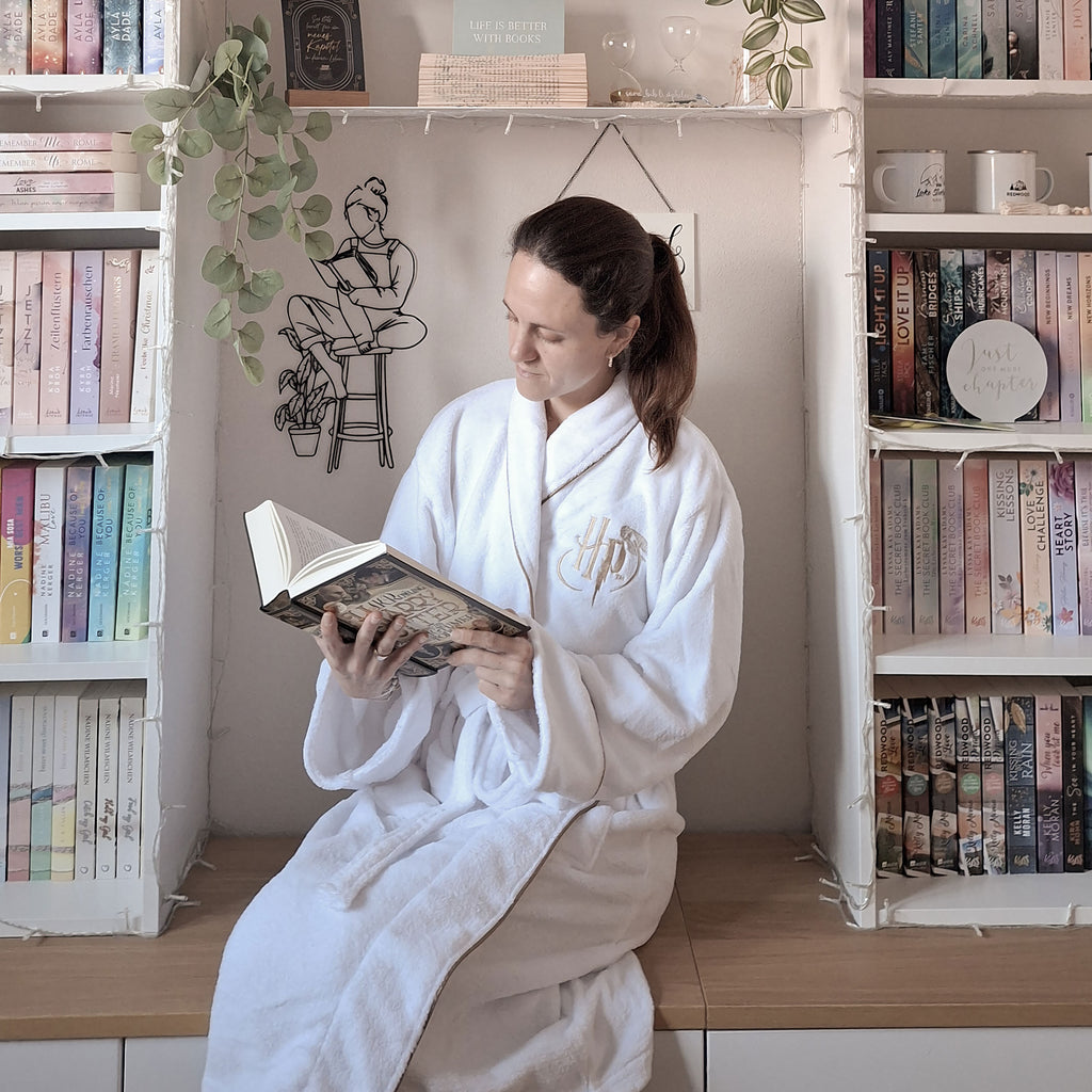 Product image Harry Potter - Golden Snitch Bathrobe Women White