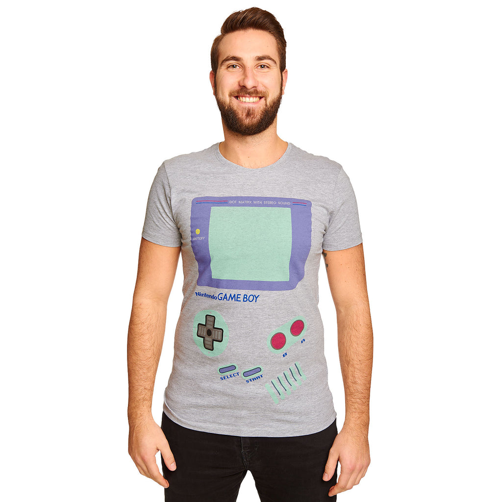 Product image Nintendo - Game Boy T-Shirt Grey