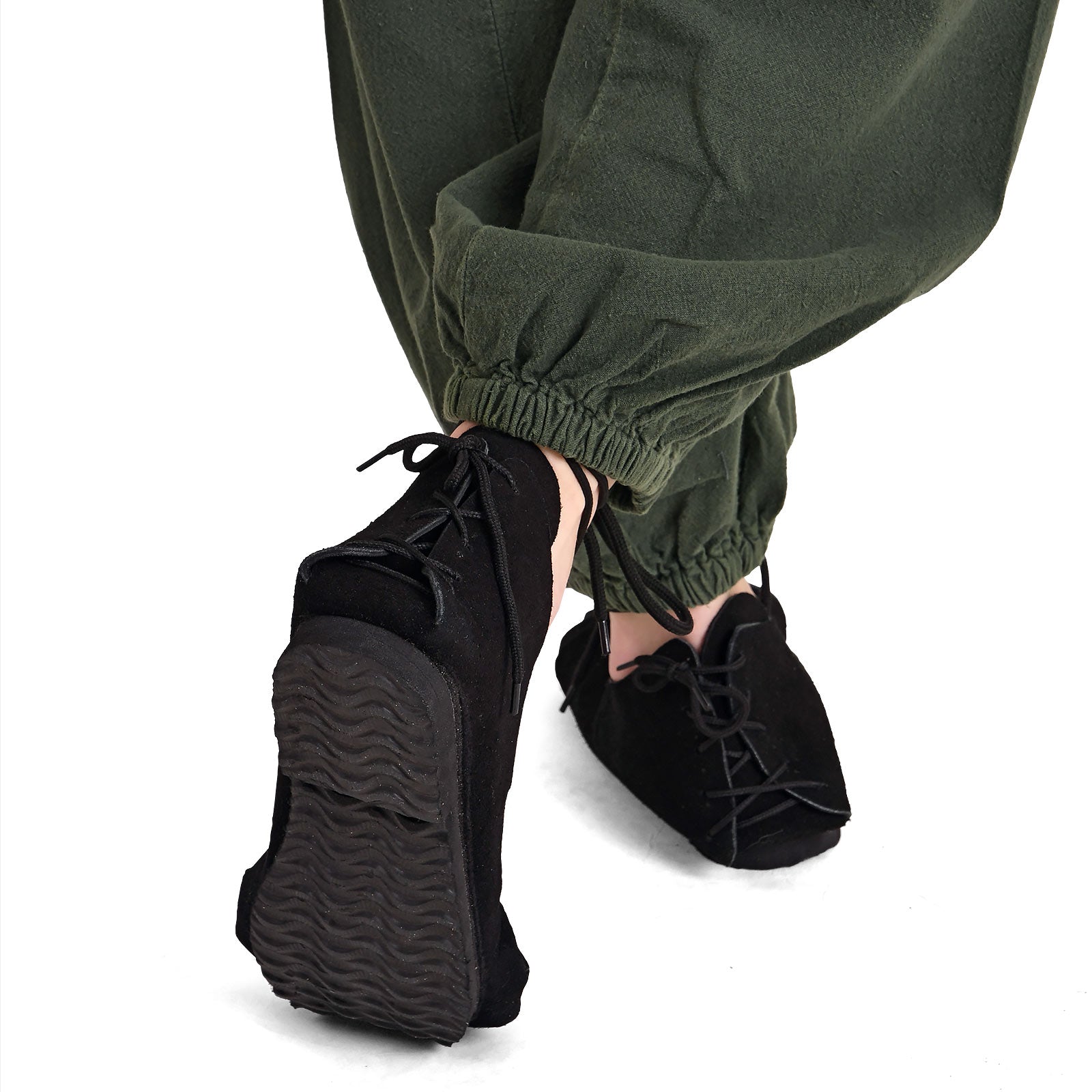 Product image Medieval tie shoes black