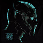 Product image Black Panther - Neon Face T-Shirt Black
