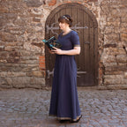 Product image Medieval Dress Ennlin with Short Sleeves Blue