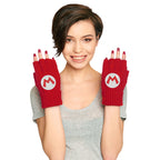 Product image Super Mario - Fingerless Logo Gloves Red