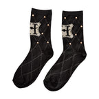 Product image Harry Potter - Hogwarts Logo Socks with Studs Black