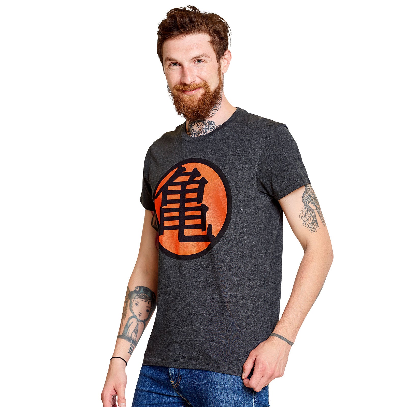 Product image Dragon Ball - Kame Symbol T-Shirt Grey