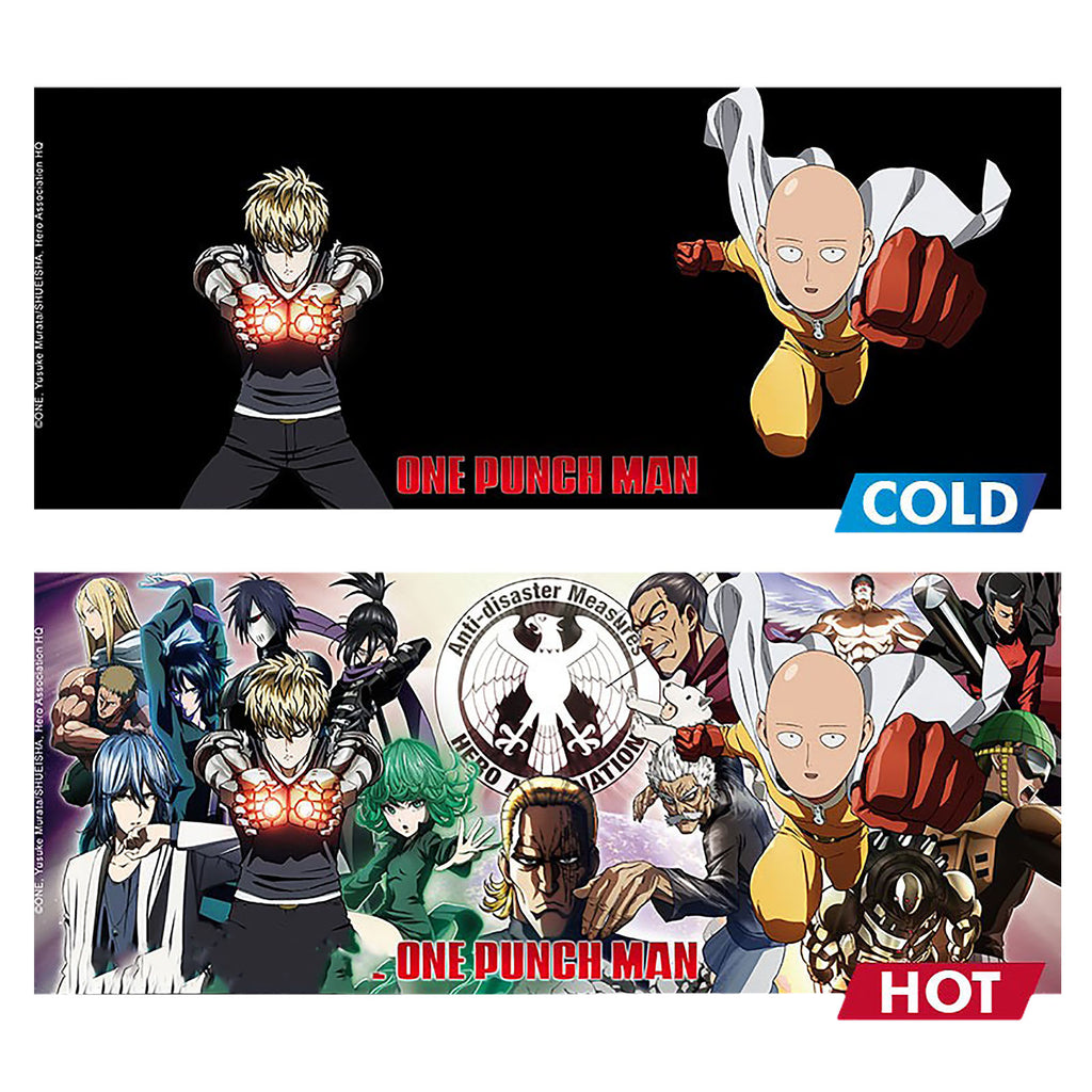 Product image One Punch Man - Heroes Thermo Effect Mug