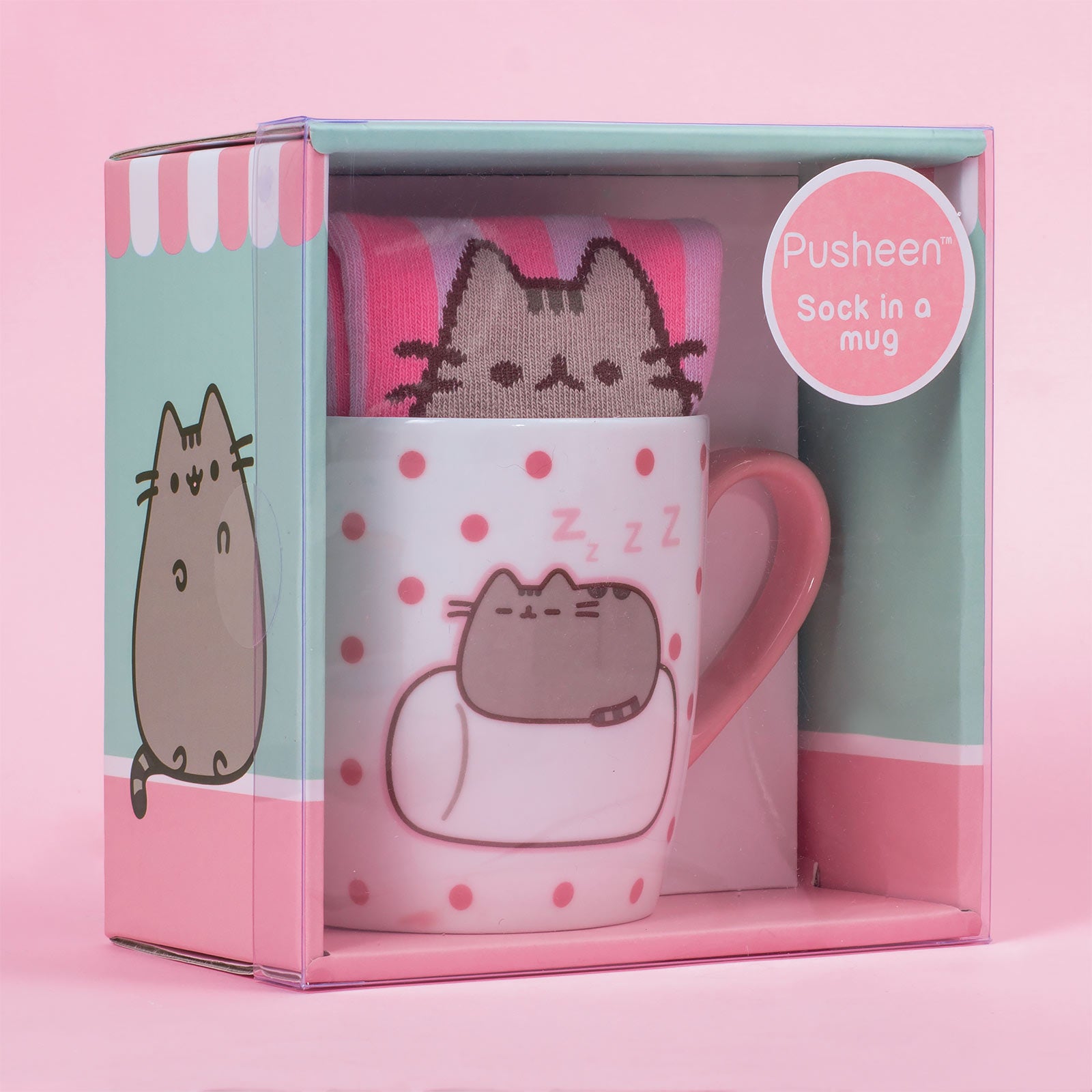 Product image Pusheen - Marshmallow Socks and Cup