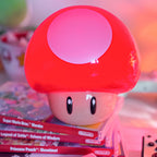 Product image Super Mario - Super Mushroom Table Lamp with Sound