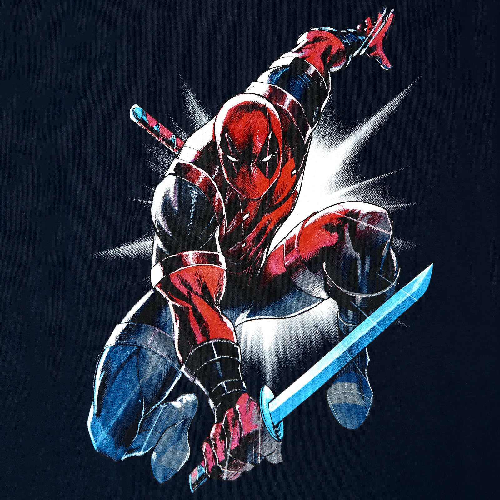 Product image Deadpool - Attack T-Shirt blue